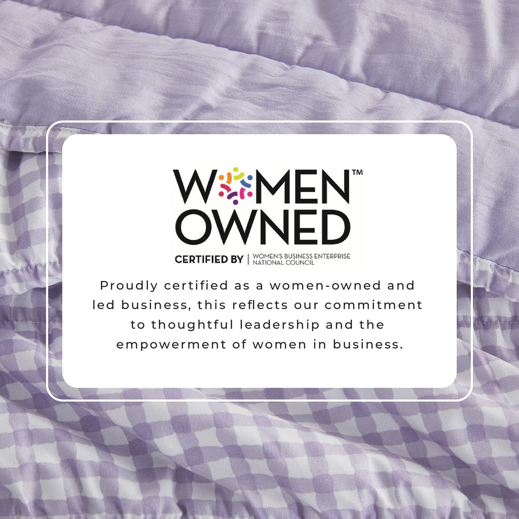 Gingham Printed Quilt Set - Gingham Collection